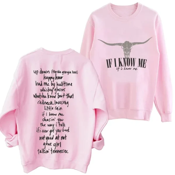 If I Know Me Morgan Wallen Long Sleeve