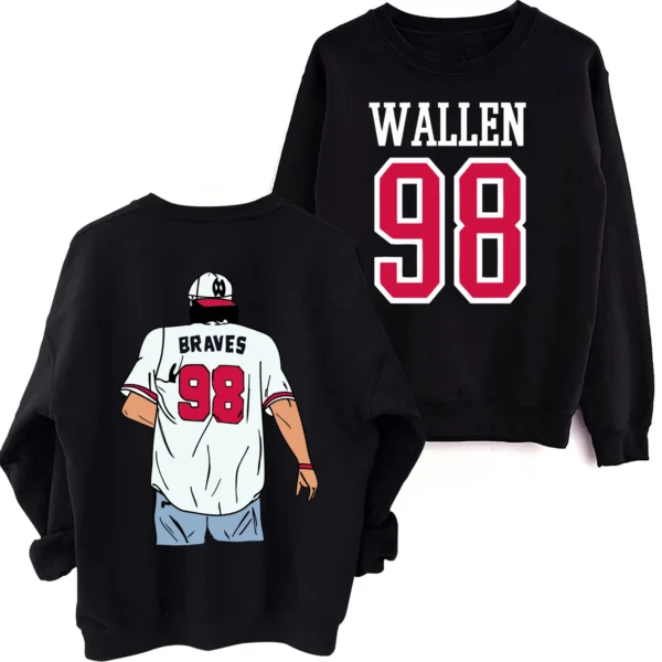 Morgan Wallen Braves 98 Sweatshirt