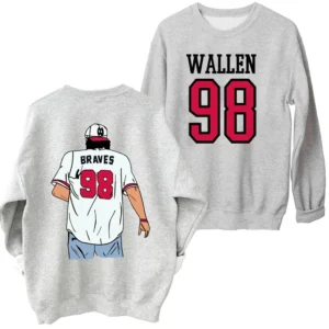 Morgan Wallen Braves 98 Sweatshirt