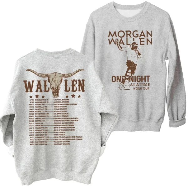 Morgan Wallen One Night at a Time World Tour Sweatshirt