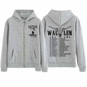 One Night at a Time World Tour Zip up Hoodie