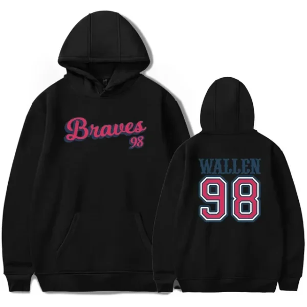 Morgan Wallen 98 Braves Hoodie