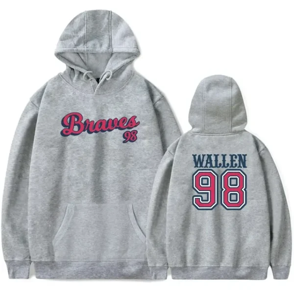 Morgan Wallen 98 Braves Hoodie